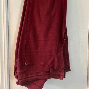 Burgundy Lila Ryan Skinny Jeans